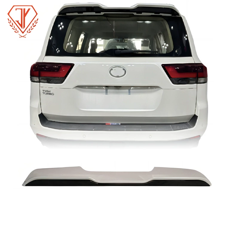 Подходит для Land Cruiser LC300: заднее антикрыло в стиле «драконья чешуя» с прозрачным дизайном, внешняя модификация автомобиля, 2022 год.