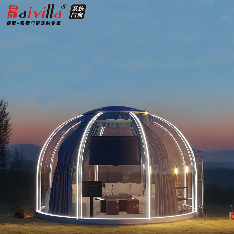 Red celebridad PC estrella sala de restaurante bubble house residencial lugar escénico camping tienda de campaña comedor jardín personalizado bubble house