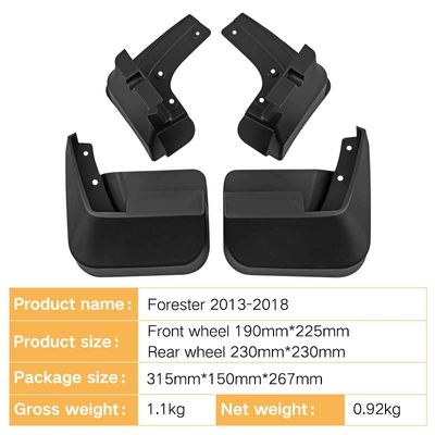 Suitable for Subaru Forester Mudguard