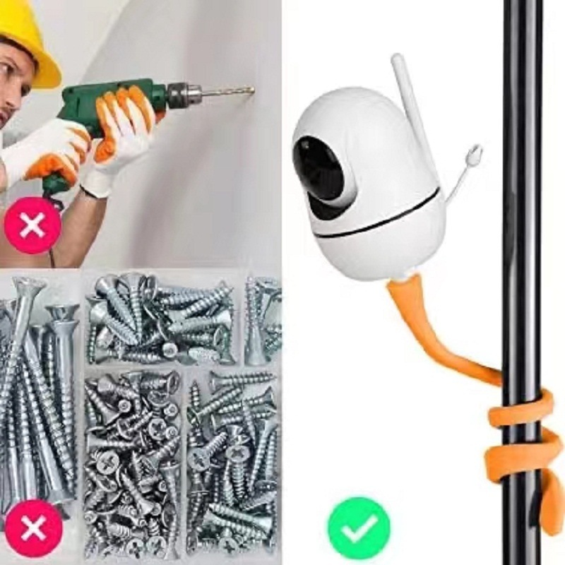 Bebé cuna de silicona monitor de Soporte cochecito monitor de bebé protector de silicona titular