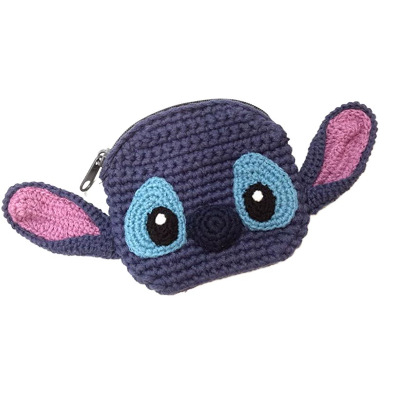 Ручной вязаный кошелек для монет Мини мультфильм шерстяная сумка для монет маленький монстр студент милая маленькая сумка