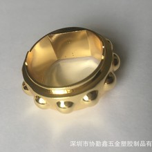 义乌饰品厂家塑胶水电镀真金黄金欢迎专业电镀挂件饰品电镀