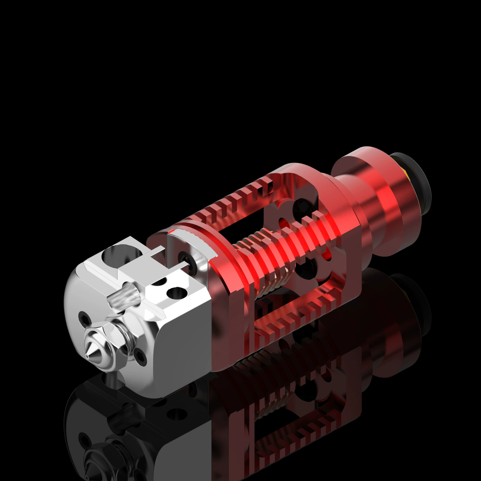 Экструзионная головка Red Lizard K1 заменяет цельнометаллические аксессуары для принтеров из высокотемпературного медного сплава Dragon 500 ℃