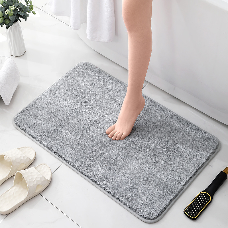 Bathroom Floor Mats, Bathroom Absorbent Door Mats, Door Entry Quick-Drying Foot Mats, Toilet Non-Slip Carpets, Toilet Mats