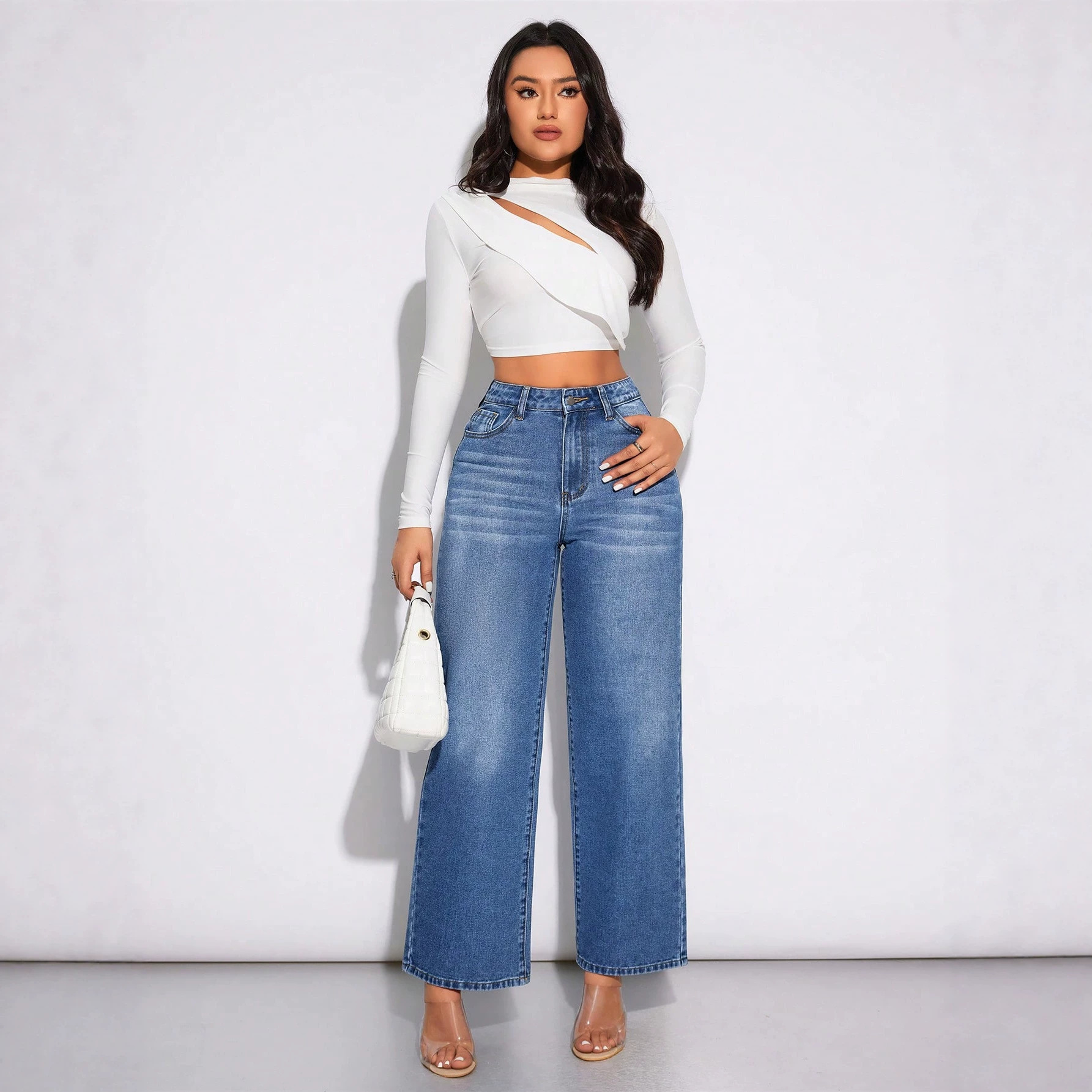 Summer denim jeans