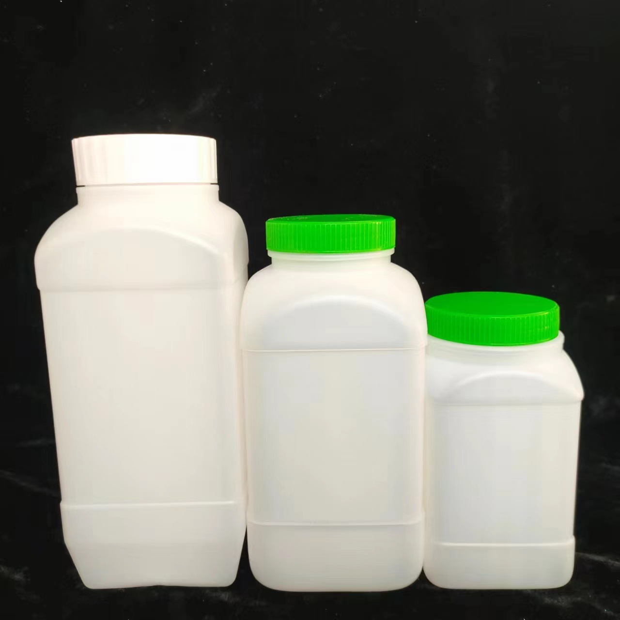 PE300ml botella de reactivo de plástico botella de embalaje de boca ancha botella de agua botella de muestreo de Boca Grande botella bioquímica botella de muestra de suelo botella