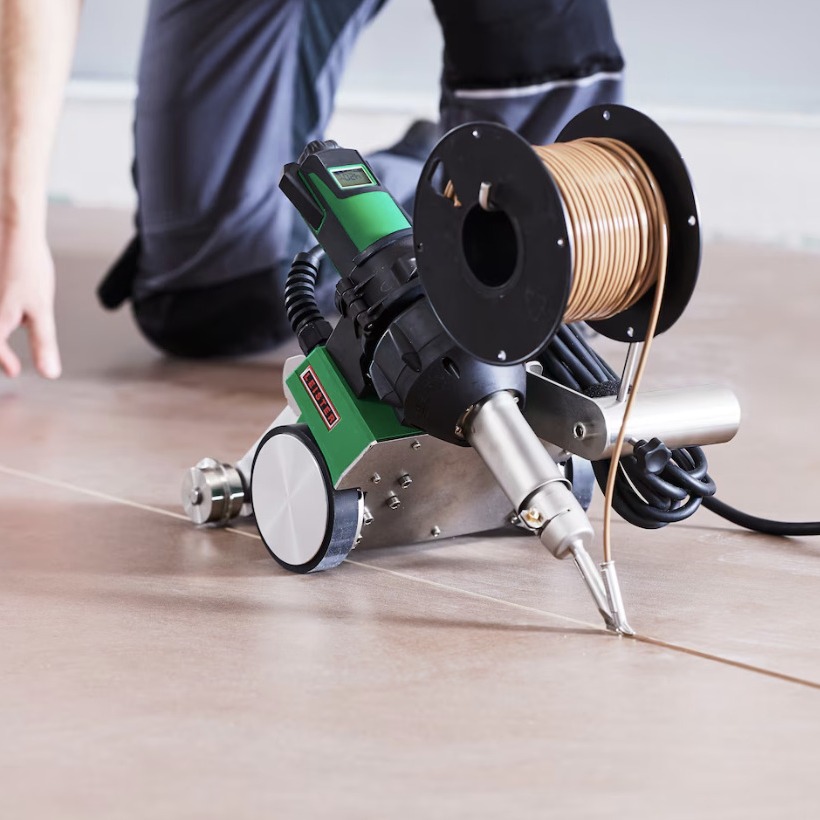 塑料地板焊机用于PVC塑胶地板焊接快速焊缝成型热风式自动焊接机