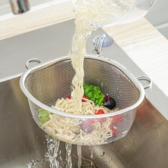 Stainless steel triangle drain basket leftovers filter artifact filter basket dishcloth drain rack