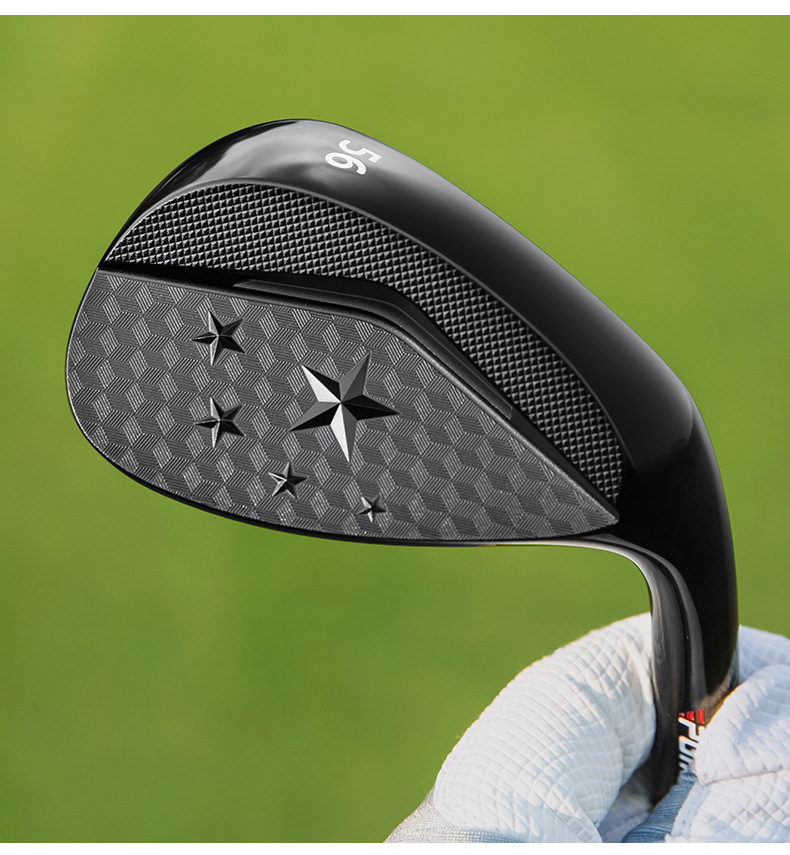Bộ đầu sắt golf PGM rèn sắt mềm trọng tâm thấp — Bộ đầu sắt ngôi sao năm cánh [quy trình rèn sắt mềm/CNC] TIG080 chi tiết 13