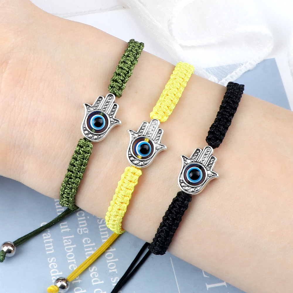 Lucky Evil Eye Red String Bracelet Protection Jewelry Adjustable_voghion.com