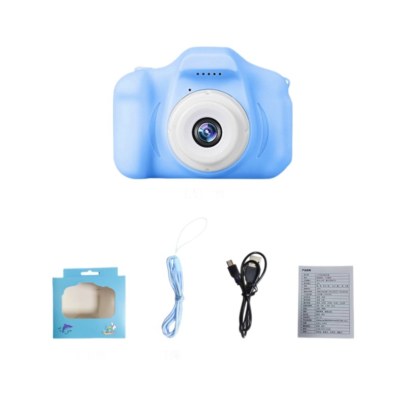 Cámara digital para niños mini HD portátil pequeña fiesta de estudiantes portátil máquina de tarjetas para niños y niñas regalos