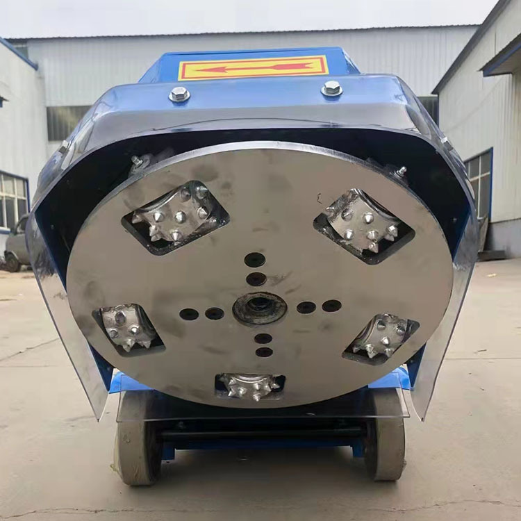 手推式电动凿毛机 凿毛铣刨一体机 多头混凝土凿毛机