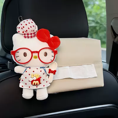 Seat Headrest Hanging Tissue Box | Car tissue box/set