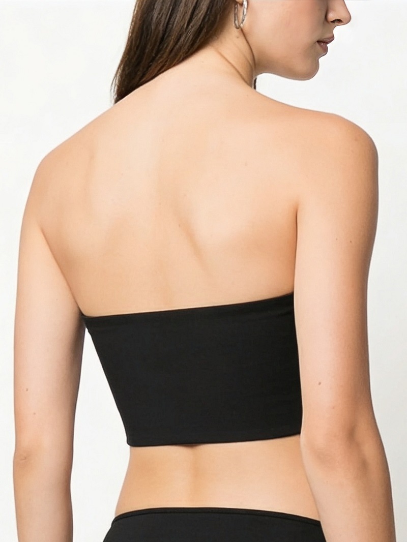 Strapless bandeau top sexy ademend en naadloos voor dames_voghion.com