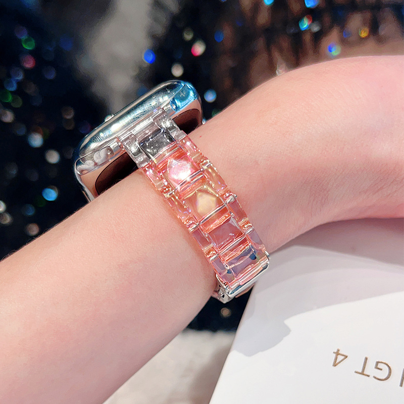 [쉘 미포함 사쿠라 핑크 시계줄]