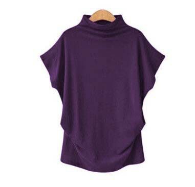 창고 B29071 하이 퀄리티 티셔츠 퍼플