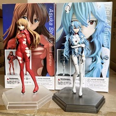 美少女 EVA 長發綾波麗 明日香 劇場版 公仔 擺件 模型 盒裝手辦