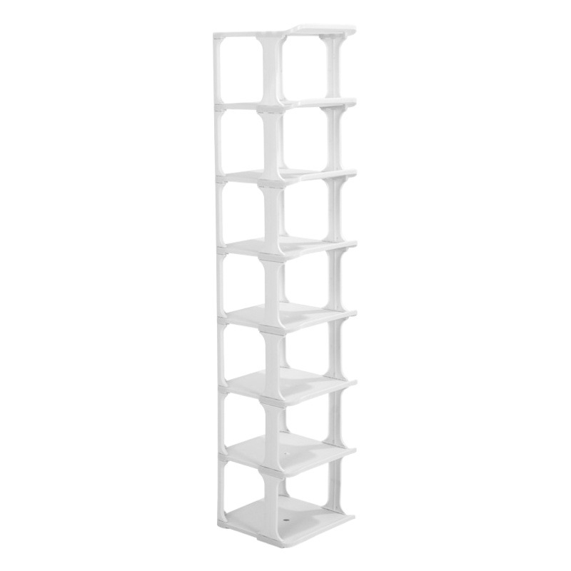 Simple Multi-Layer Economical Shoe Rack for Home Use, Space-Saving Storage Solution for Narrow Entryways, Layered Partition Cabinet for the Foyer