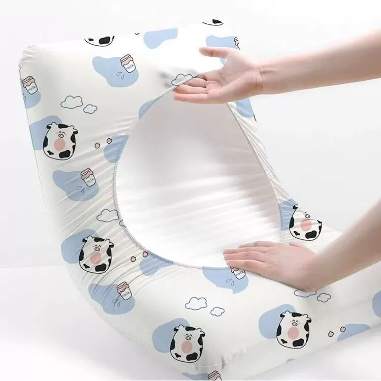 Elastic and regular pillowcases for home or travel, thicker, soft, sterilized, various designs