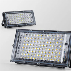 クロスボーダー LED 投光器 50 ワット 100 ワット屋外防水 EU プラグ超高輝度投光器 LED 投影スポット