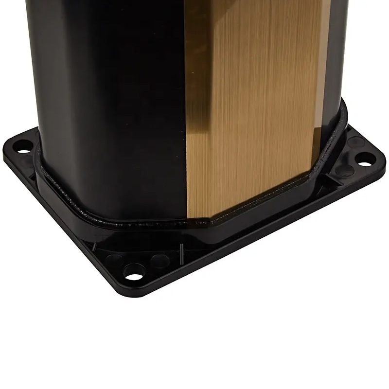 Económico octogonal cepillo de oro luz resistente a los rayos UV PVC fácil instalación 35L al aire libre ducha solar del jardín