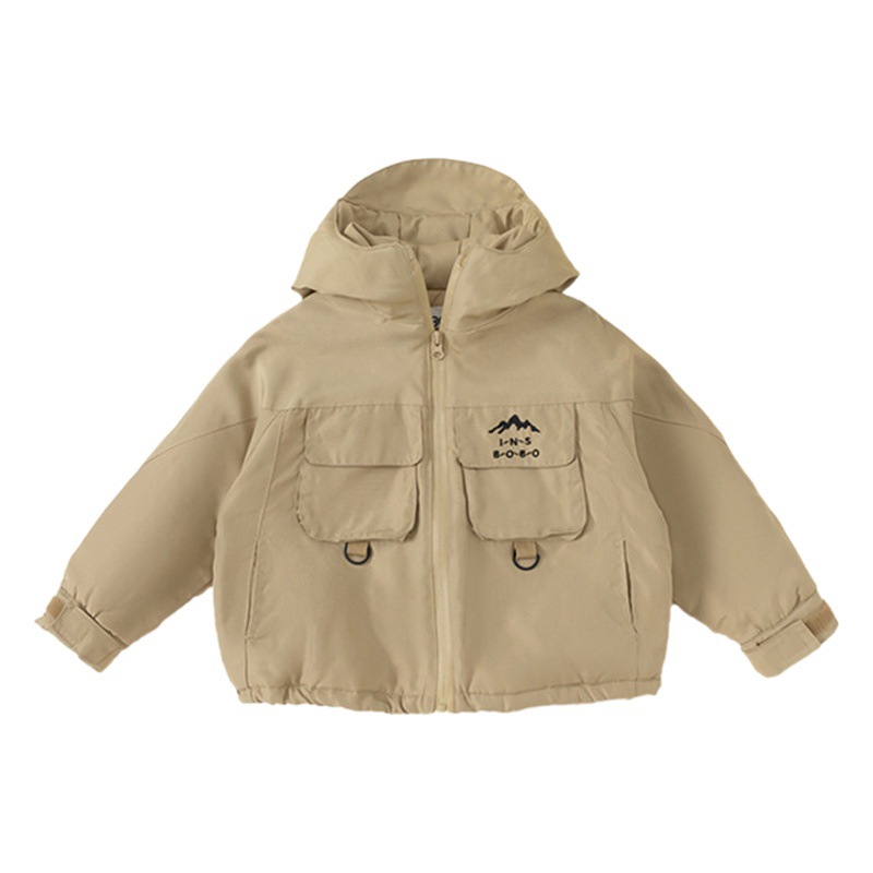 Babycity ropa de invierno para niños abrigo de algodón acolchado para niños Abrigo acolchado casual para niños ropa de invierno para bebés engrosada DY83013