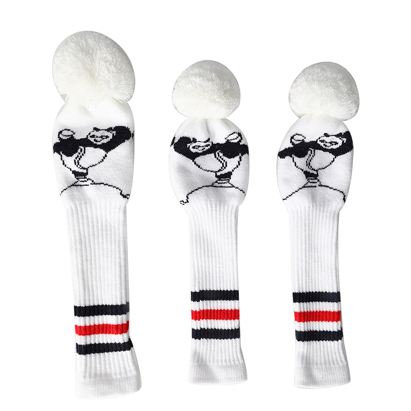 Cubierta de club de golf de punto cubierta de club de madera cubierta de tapa cubierta de club de golf Generación de soporte