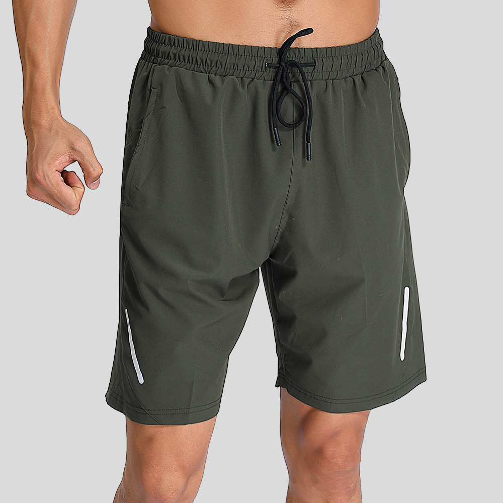 Pantalones cortos deportivos informales para hombre, transpirables, de secado rápido, sueltos, de talla grande, pantalones cortos de cinco puntos, pantalones de entrenamiento para correr y fitness, tendencia deportiva