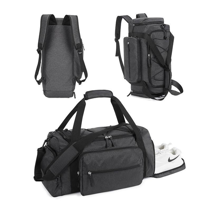 Nueva bolsa de fitness de Amazon, bolsa de equipaje de viaje, bolsa mojada con zapatos, bolsa portátil, mochila de equipaje de viaje impermeable