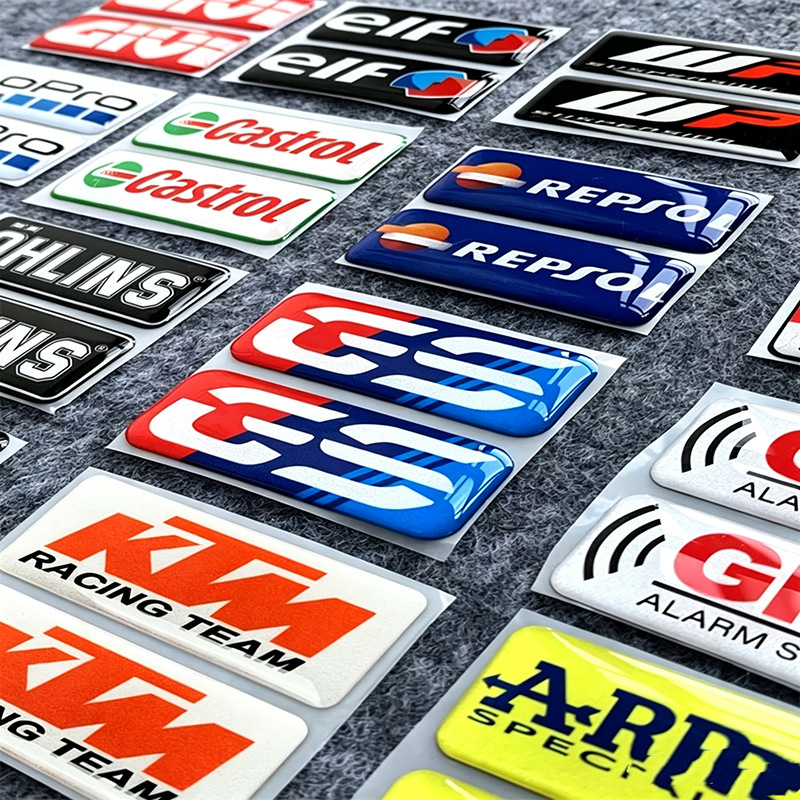3D Reflective Stickers for Sponsors, Motorcycles, Electric Vehicles, Laptops, Luggage, and Travel Suitcases 3D Reflective Stickers for Sponsors, Motorcycles, Electric Vehicles, Laptops, Luggage, and Travel Suitcases