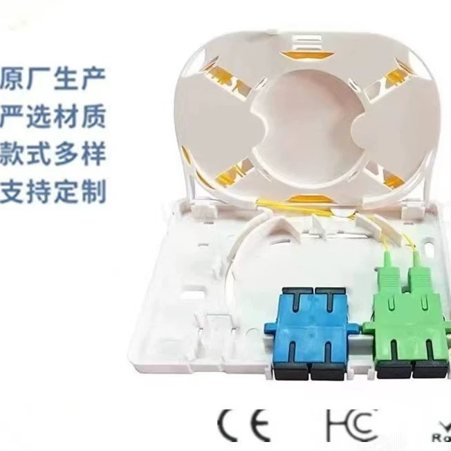Поставка SC дуплексного четырехжильного оптоволоконного кабеля, настольный ящик, лоток для сварки оптического волокна, прямые продажи с фабрики