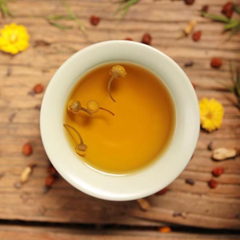 Dried Chamomile Flowers Yang Gan Ju Loose Herbal Tea 40g Jar key features