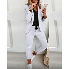 Q 49350 Fashionable Casual Suit Set ���e�r�����b �W���羳��
