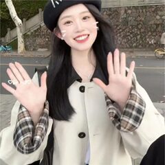 韩系风衣外套女2025春秋季新款小个子深秋休闲赫本风高级感日系