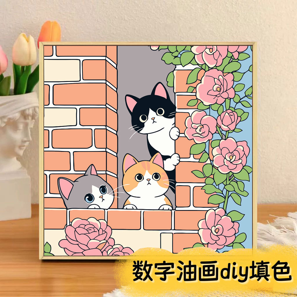 LA827 / 20*20cm背板+颜料+画笔