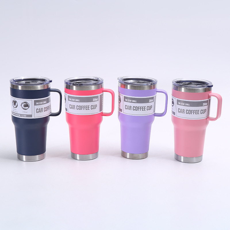 Élégant Rétro Lettre Acier Inoxydable Tasse Thermos 1 Pièce display picture 3