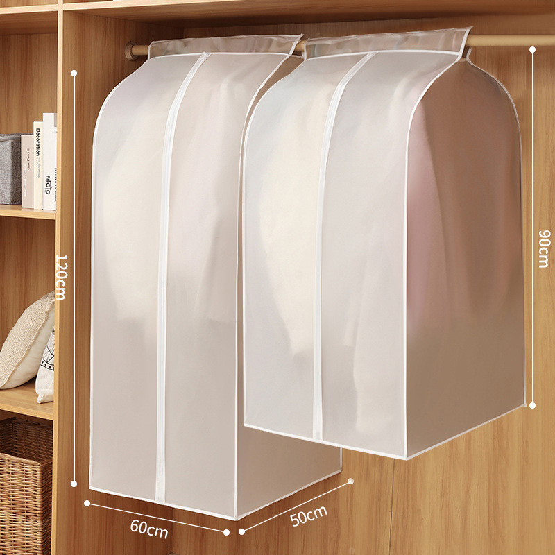 防塵袋、洋服ワードローブ、洋服吊り下げ、完全密閉収納カバー、洋服ハンガー、コート吊り下げ、家庭用洋服カバー|undefined