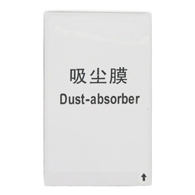 Стикеры для удаления белой пыли напрямую с завода, вакуумная пленка для удаления пыли, вспомогательные инструменты, электростатическая пленка для мобильных телефонов, клейкая лента