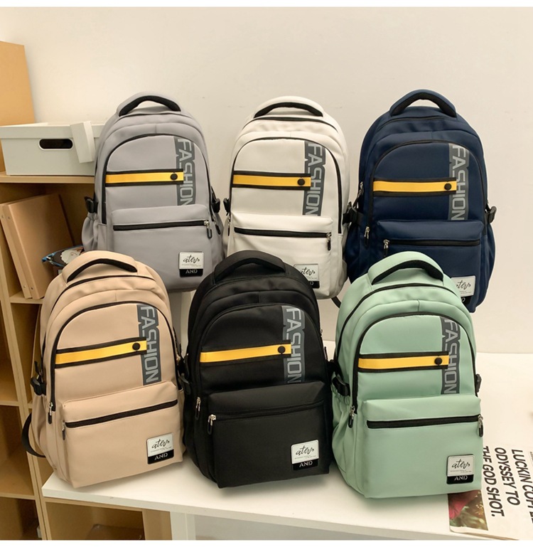 Kids Backpacks New Fashion Trend Backpack Large Capacity Outdoor Leisure Travel Bag Computer Bag Men's Backpack Student Schoolbag_voghion.com