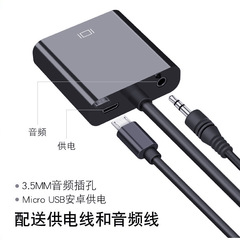 HDTV to VGA Converter Cable Computer HD High Definition VGA Connector for Monitor Projector HDMI to VGA Adapter