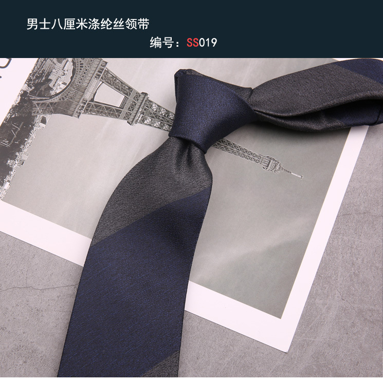 Ropa formal de los hombres de la boda del novio de los hombres de negocios Azul Rojo mano anudada traje de rayas patrón animal corbata