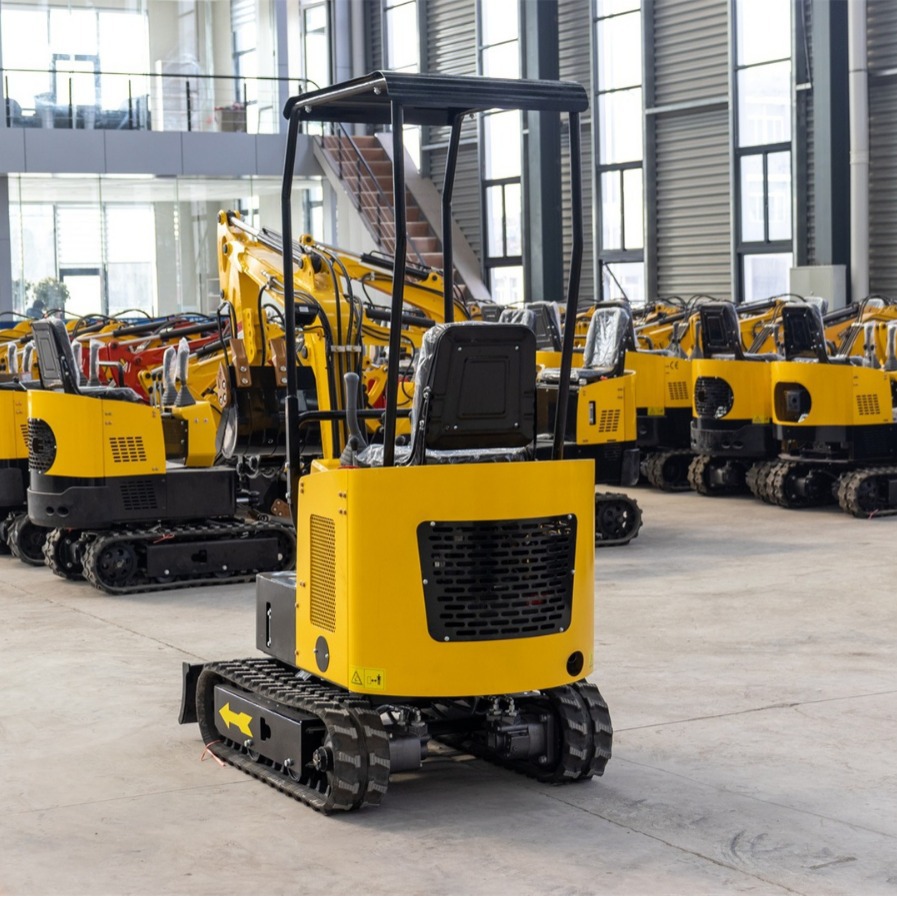 Exportación de Brasil 1.2 toneladas 1.8 toneladas mini excavadora agrícola pluma medición pendular excavadora multifuncional de construcción doméstica