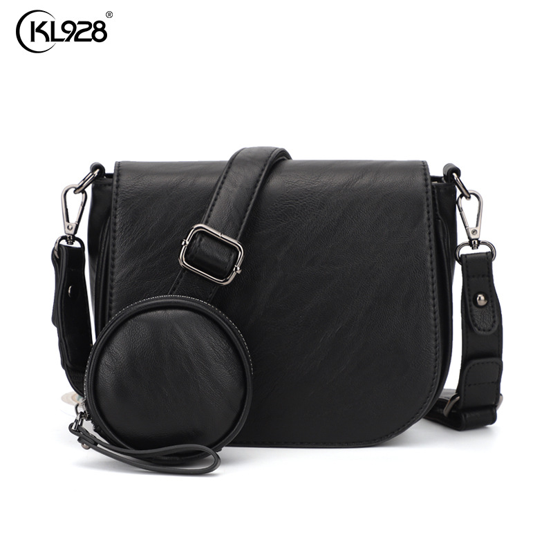 Cross-border Women's bag horizontal square women's bag daily matching messenger bag European and American fashion shoulder bag PU small square bag