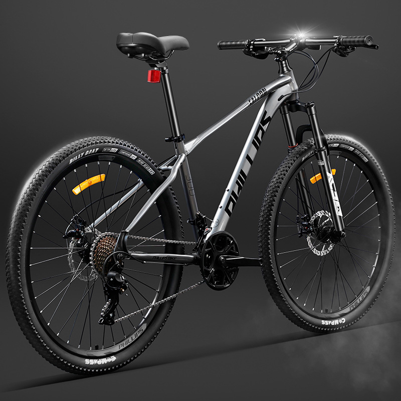 Philip Mountain Bike Bicycle Variable Speed Off-Road Men's Adult Women's Youth Shock-Absorbing Racing Student Bicycle