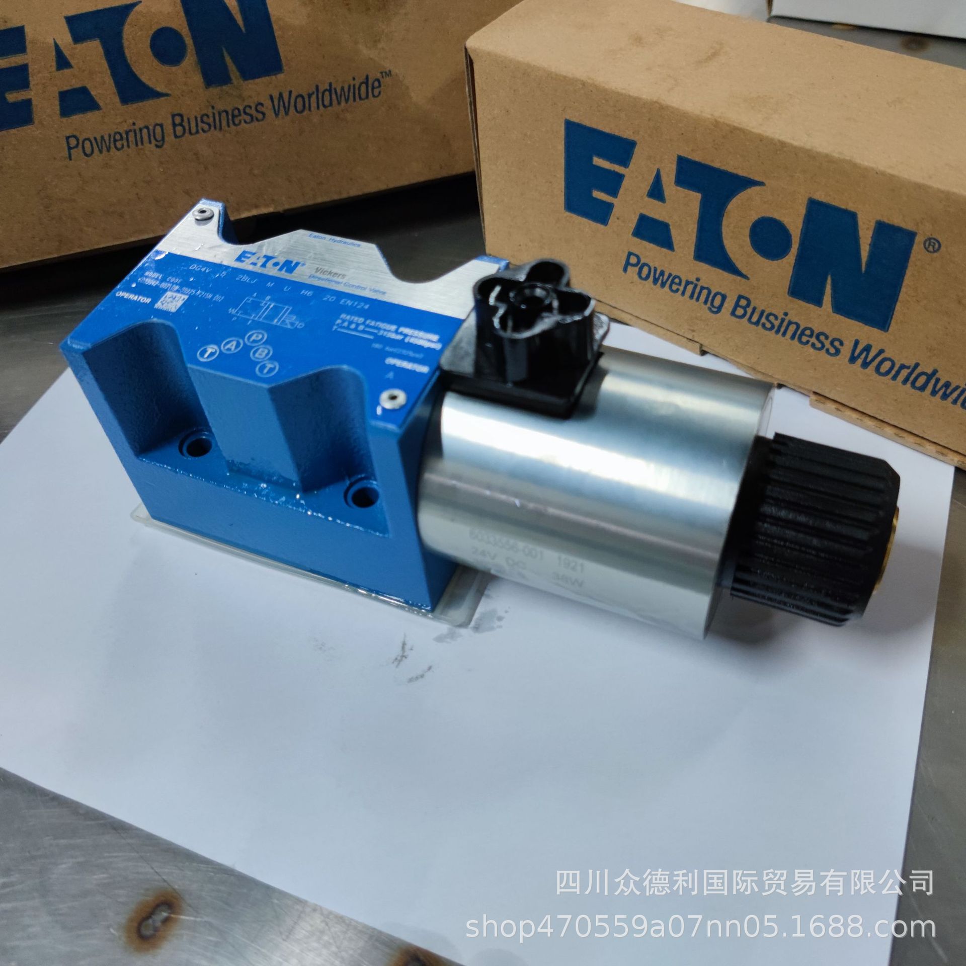 DG4V-3-2A-M-U-H7-60伊顿EATON威格士电磁阀