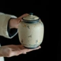 陶瓷青花大容量家用茶叶罐