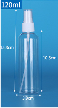 Botella de spray portátil de material PET 30ml botella de spray de subenvasado cosmético botella de viaje pequeña botella vacía al por mayor