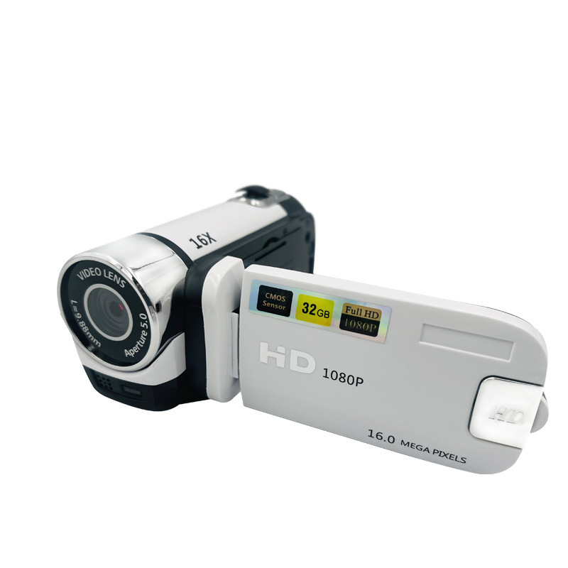 Cámara de Video Digital DV D100 de 16 MP con Visión Nocturna y Estabilización Electrónica para Uso Doméstico image 8