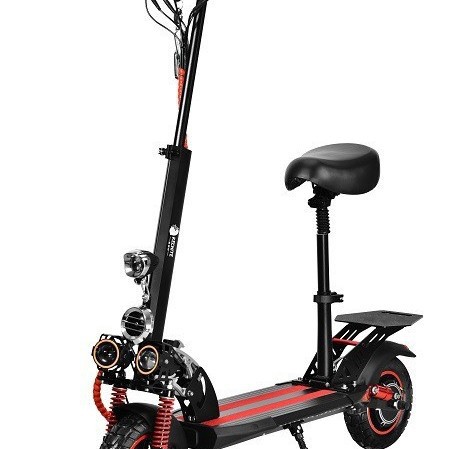 Specialized for Foreign Trade, Off-Road Adult Electric Scooter, Foldable High-Power 10-Inch Two-Wheel Mobility Scooter, Portable Driving