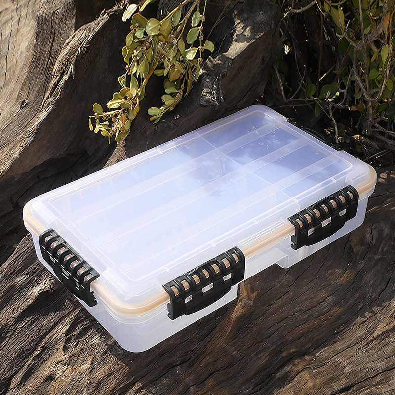 Weihe HB212 caja Luya a prueba de agua caja de inserción caja de gancho de cebo caja de accesorios de artes de pesca Weihai artes de pesca transfronteriza